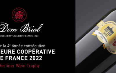 Medalje for BEDSTE franske vinkooperativ Dom Brial