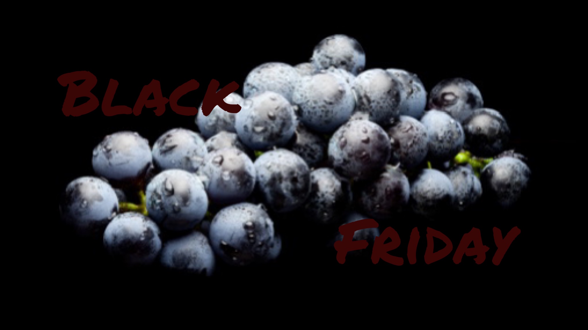 black friday vin