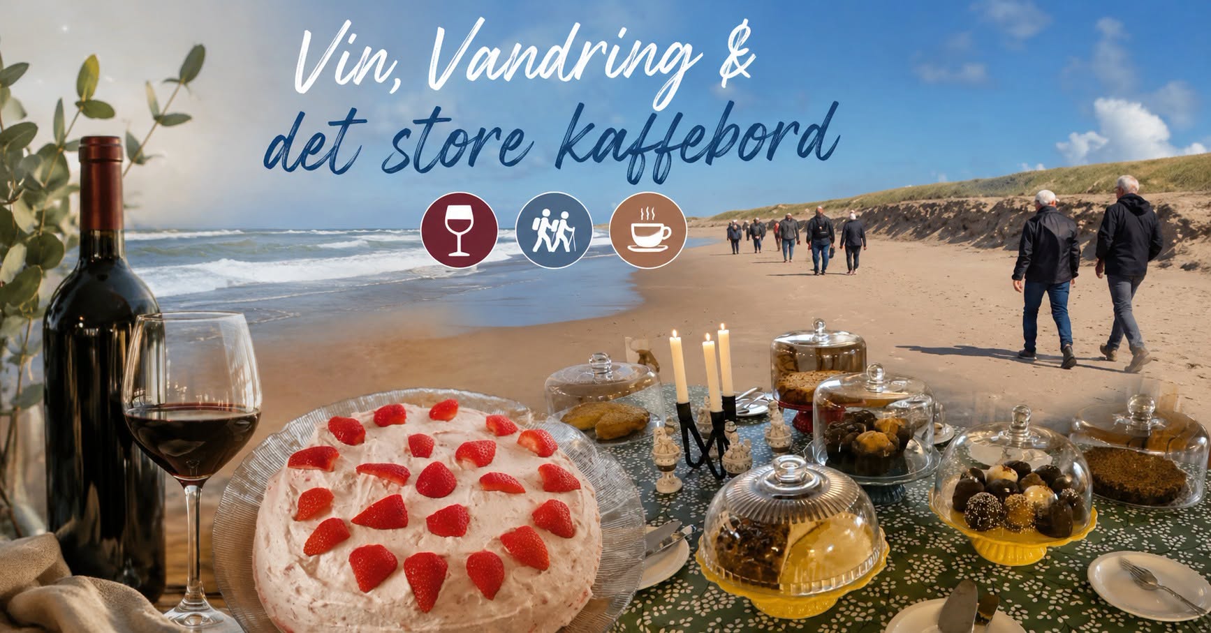 vandring kaffebord